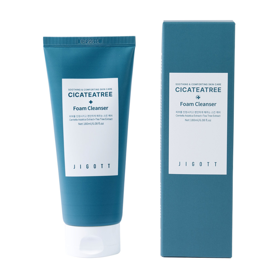 Jigott Cica Tea Tree Foam Cleanser